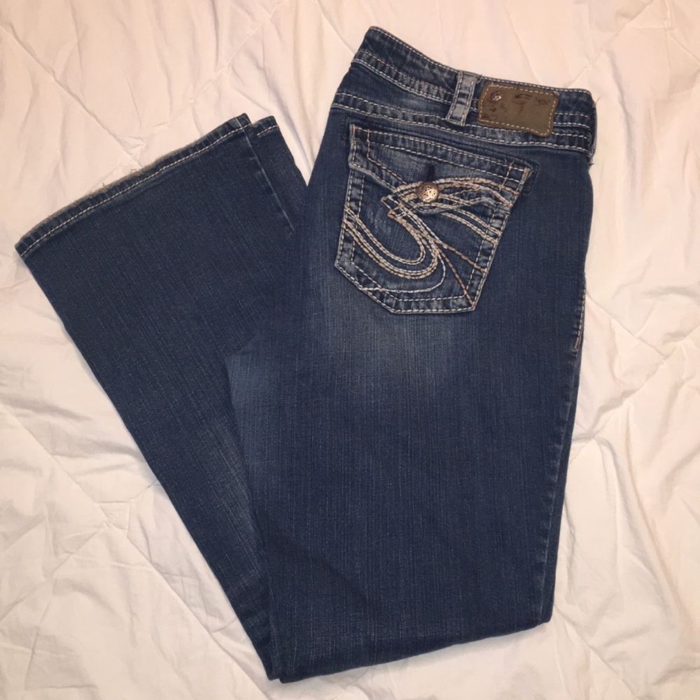 Women’s Silver jeans size 18